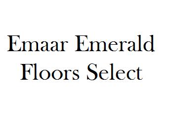 Emaar Emerald Floors Select